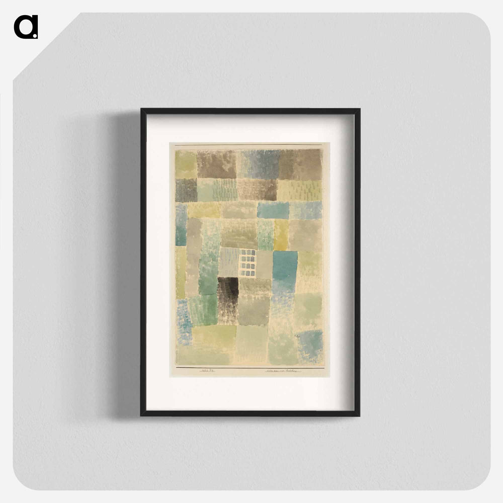 First house in a settlement
 - パウル クレー Poster.