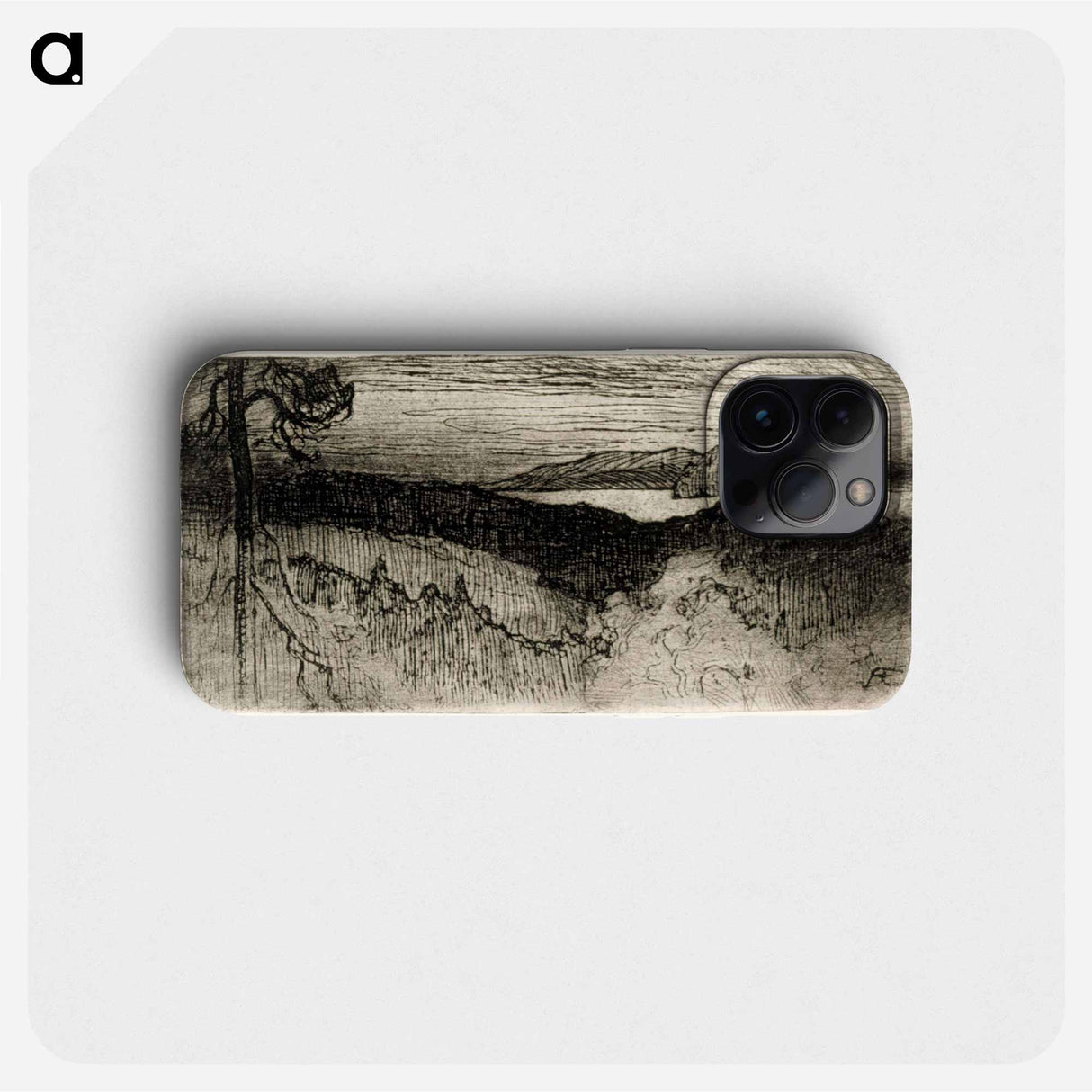 Landscape from tavastia - アルバート エーデルフェルト Phone Case.