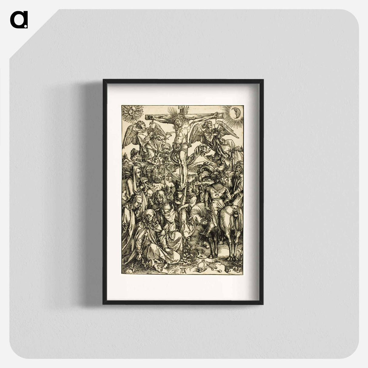 The Crucifixion - アルブレヒト デューラー Poster.