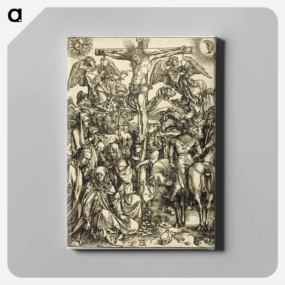 The Crucifixion - アルブレヒト デューラー Canvas.