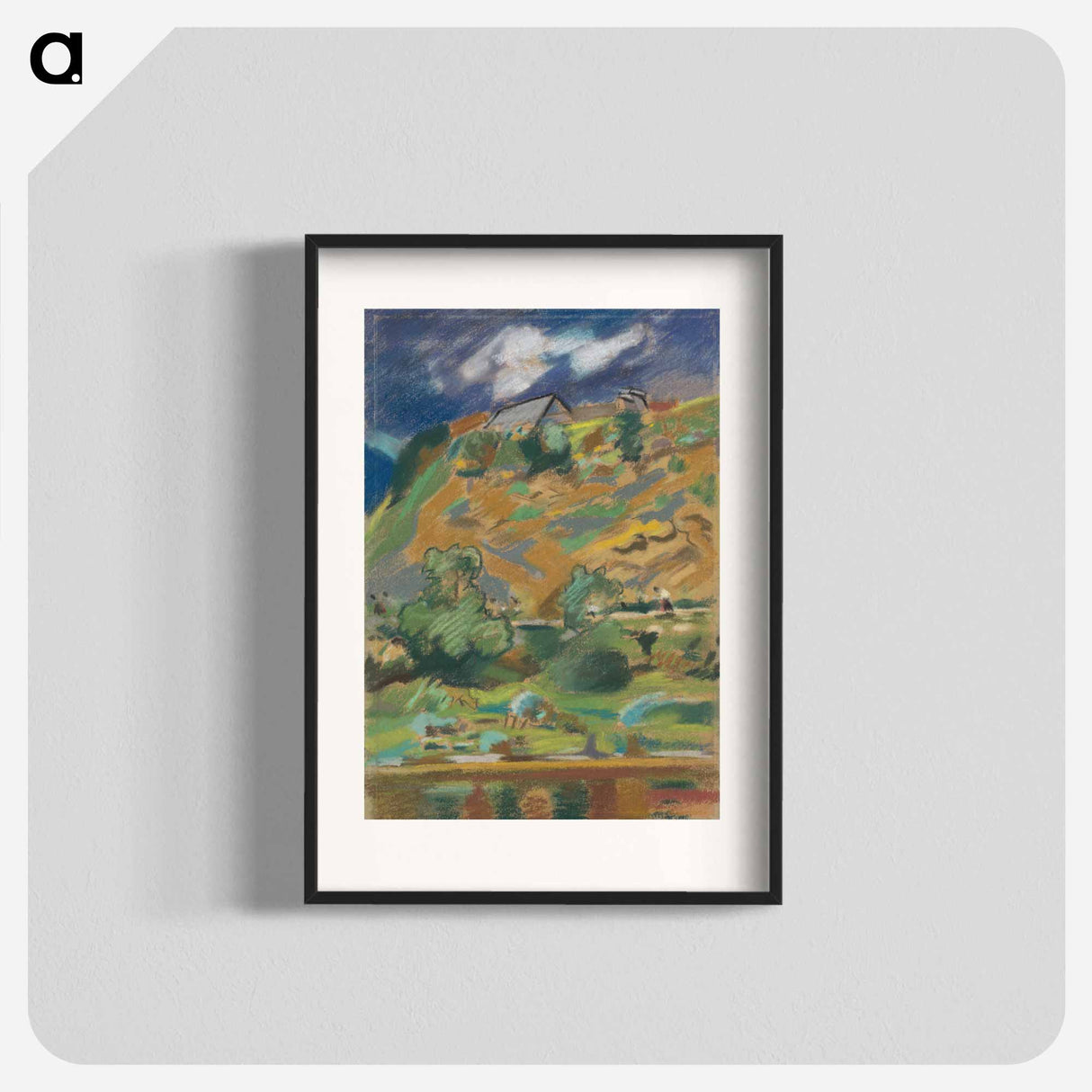 Landscape - アーノルド ピーター ワイズ クビンチャン Poster.