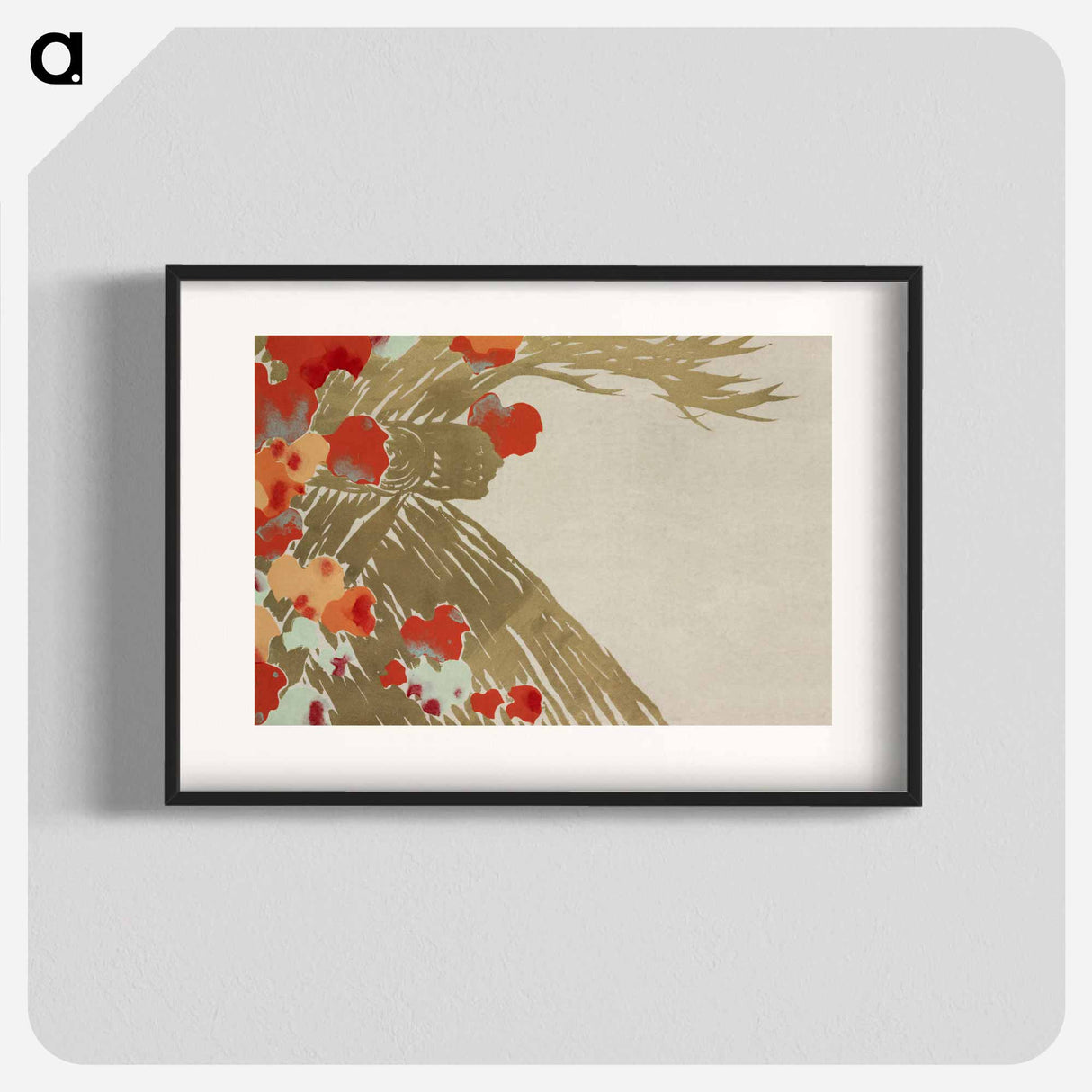 Flowers from Momoyogusa–Flowers of a Hundred Generations - 神坂 雪佳 Poster.