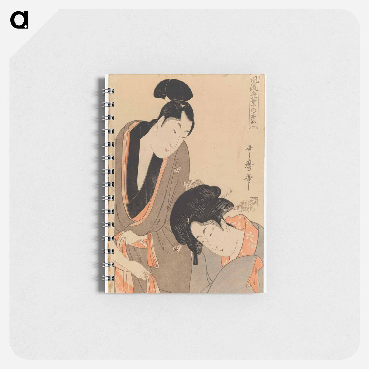 Rakastava pari - 喜多川 歌麿 Memo.