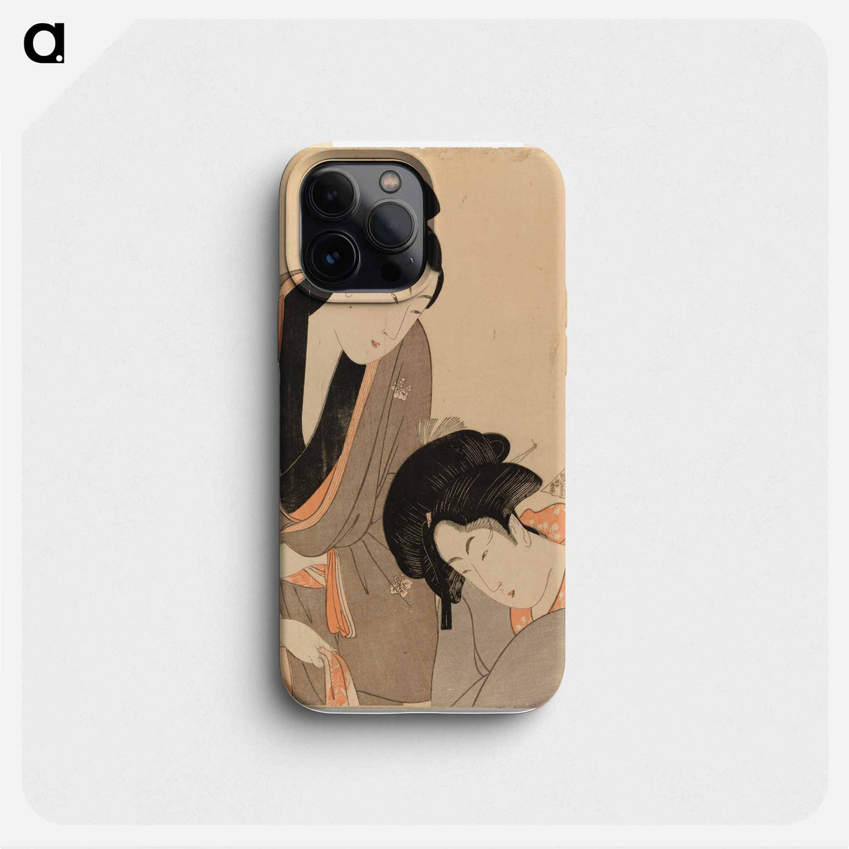 Rakastava pari - 喜多川 歌麿 Phone Case.