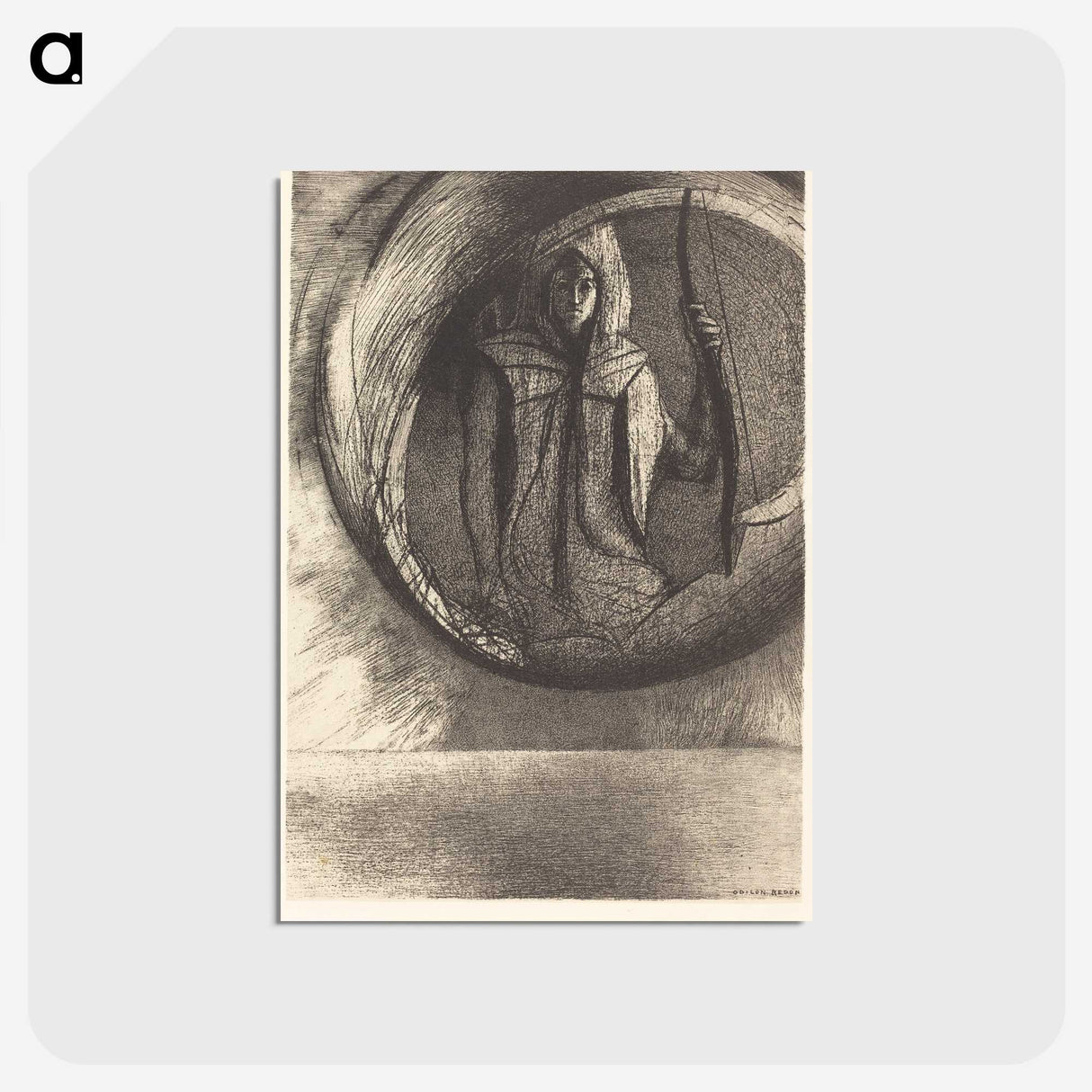 1-92_Odilon-Redon_postcard