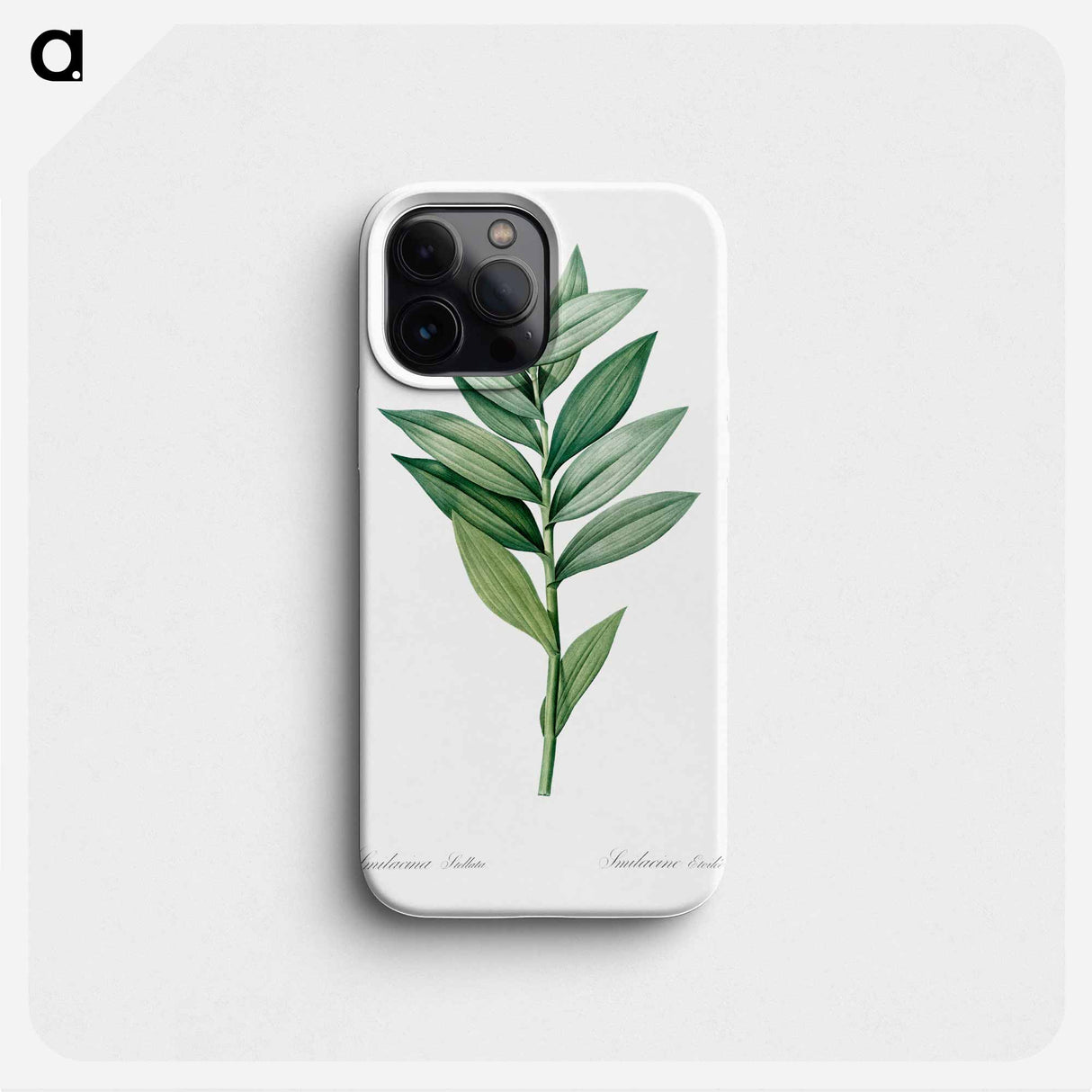 Smilacina stellata illustration - Pierre Joseph Redouté Phone Case.
