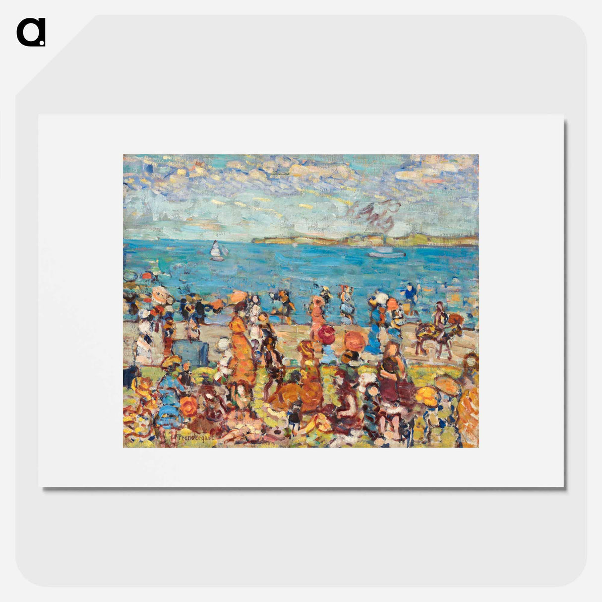 アートポスター-Beach Scene
- バーンズ・コレクション Poster.