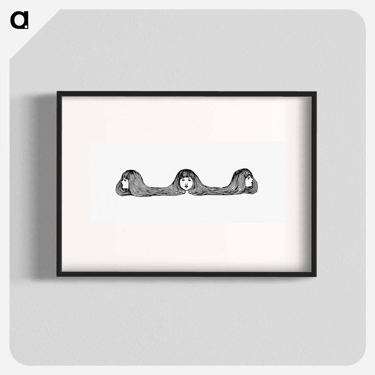 アートポスター-Three Girl Heads from Songs For Little People
- 大英図書館 Poster.