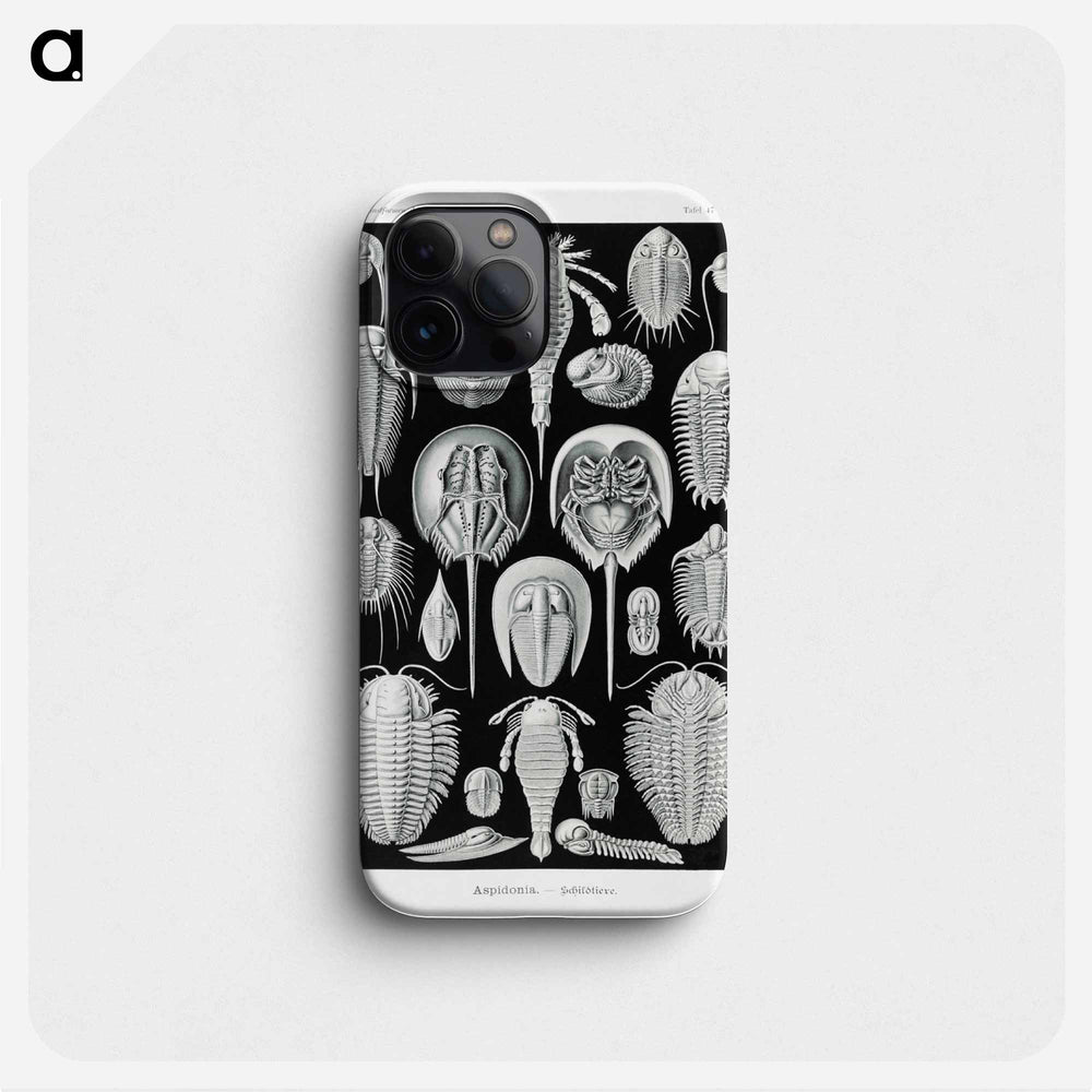 Aspidonia–Schildtiere from Kunstformen der Natur - エルンスト ヘッケル Phone Case.