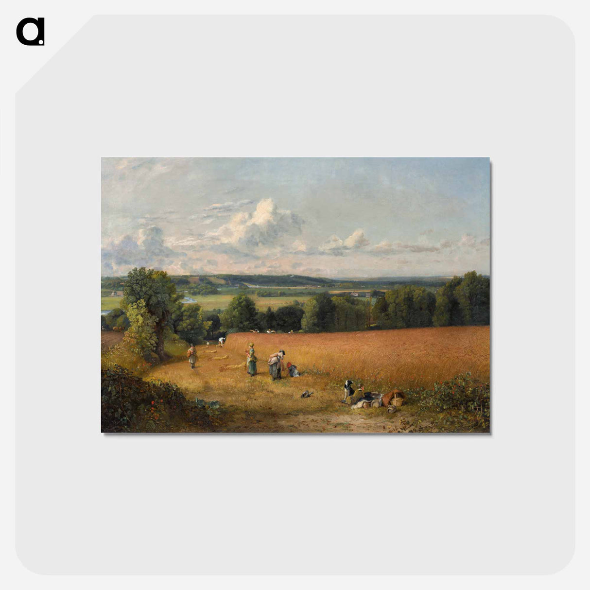 アートポストカード-The Wheat Field
- ジョン コンスタブル Postcard.