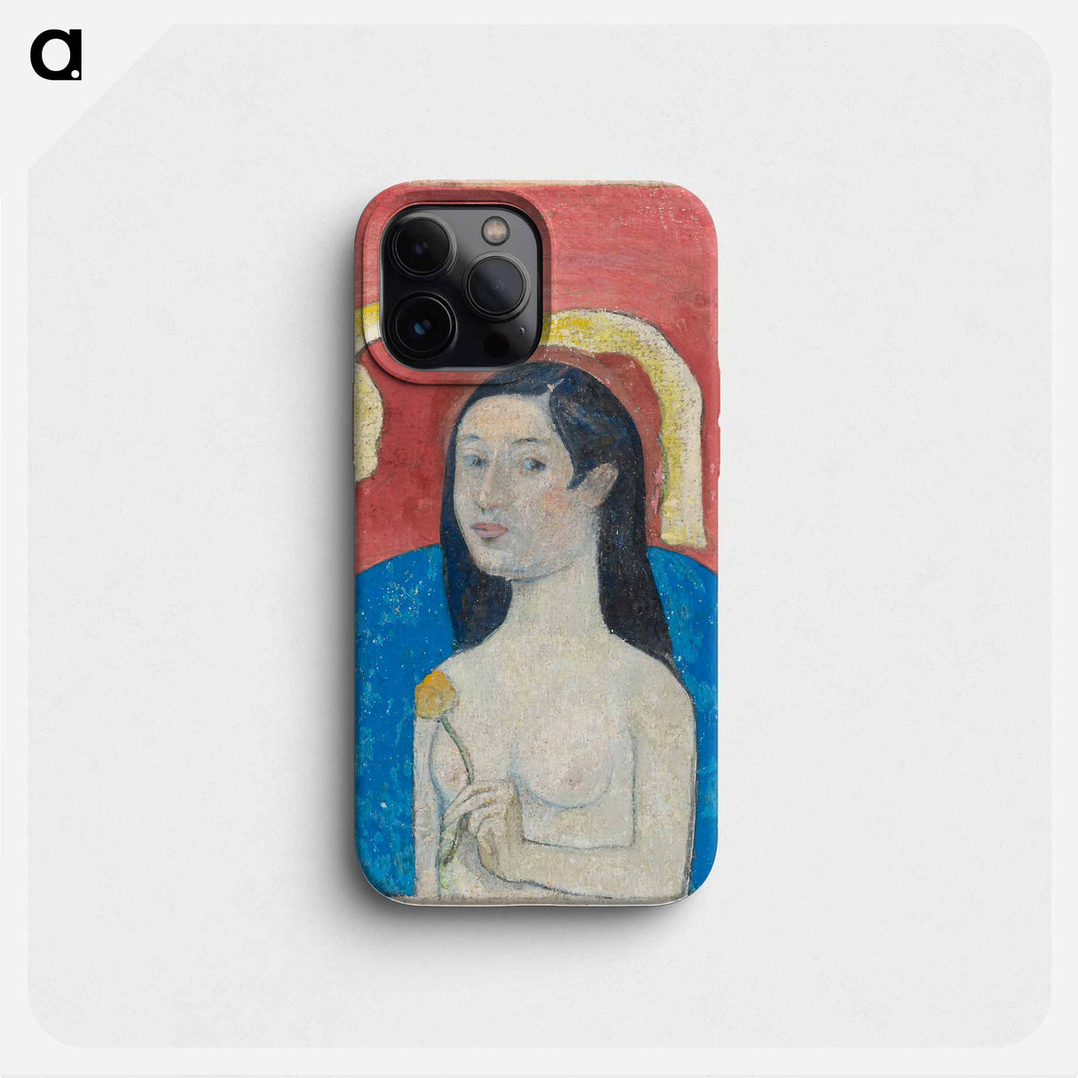 Portrait of the Artist's Mother - Paul Gauguin Phone Case.