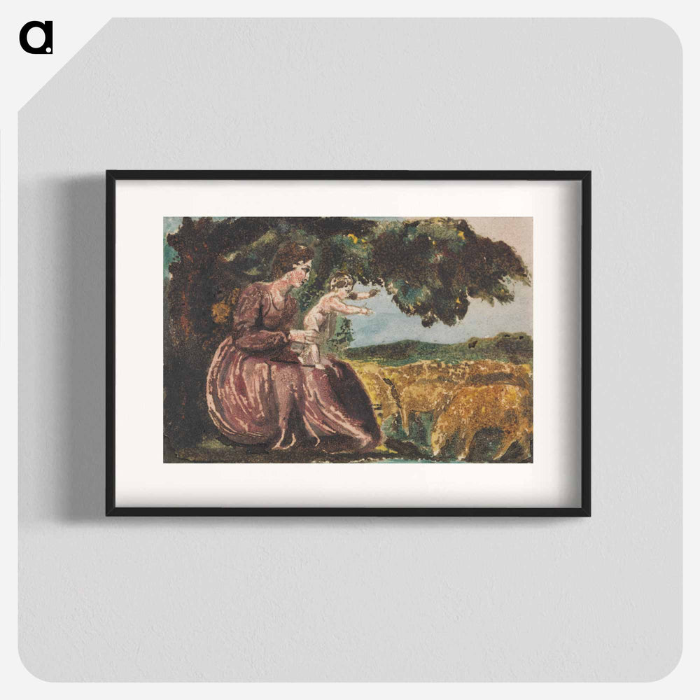 Spring, from Songs of Innocence - William Blake Poster.