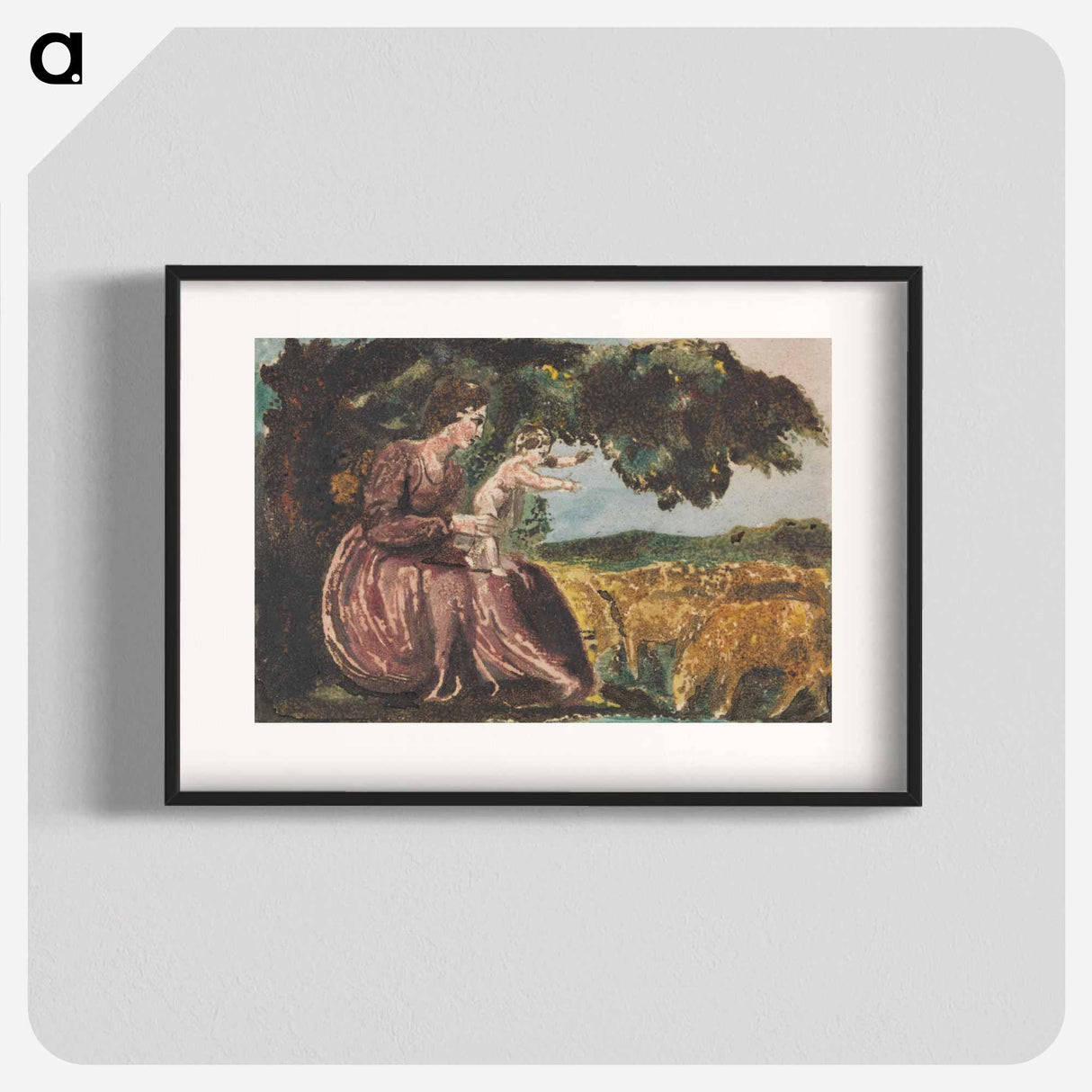 Spring, from Songs of Innocence - William Blake Poster.