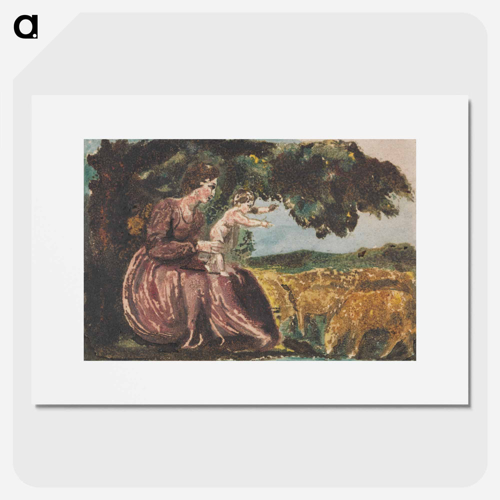 Spring, from Songs of Innocence - William Blake Poster.