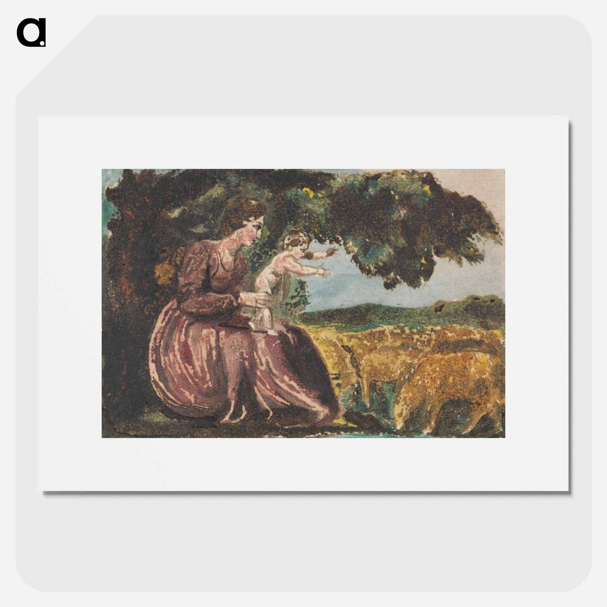 Spring, from Songs of Innocence - William Blake Poster.