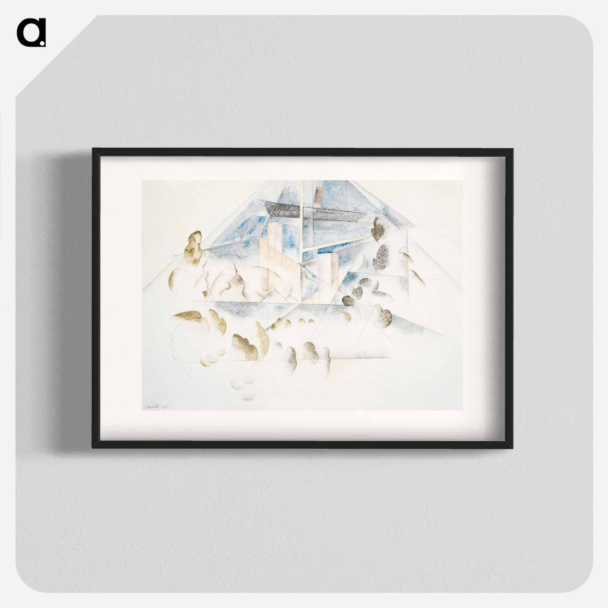 アートポスター-Bermuda, Masts and Foliage - チャールズ デムス Poster.
