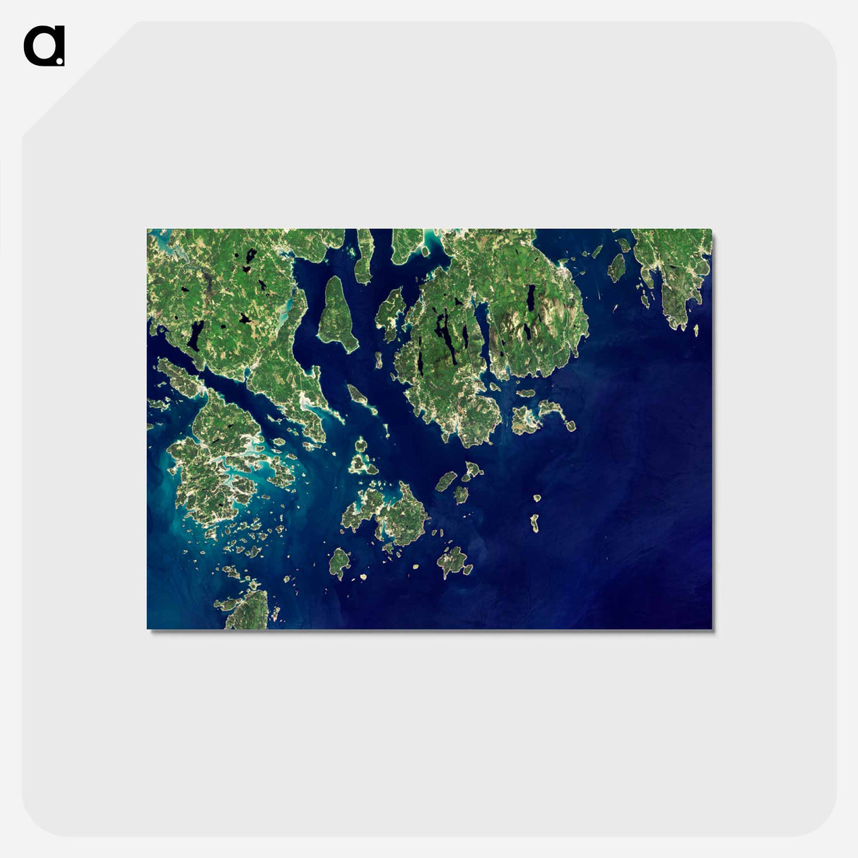 アートポストカード-Acadia National Park
- 上空からの地球 Postcard.