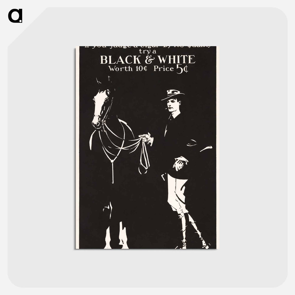 アートポストカード-Black & White - エドワード ペンフィールド Postcard.