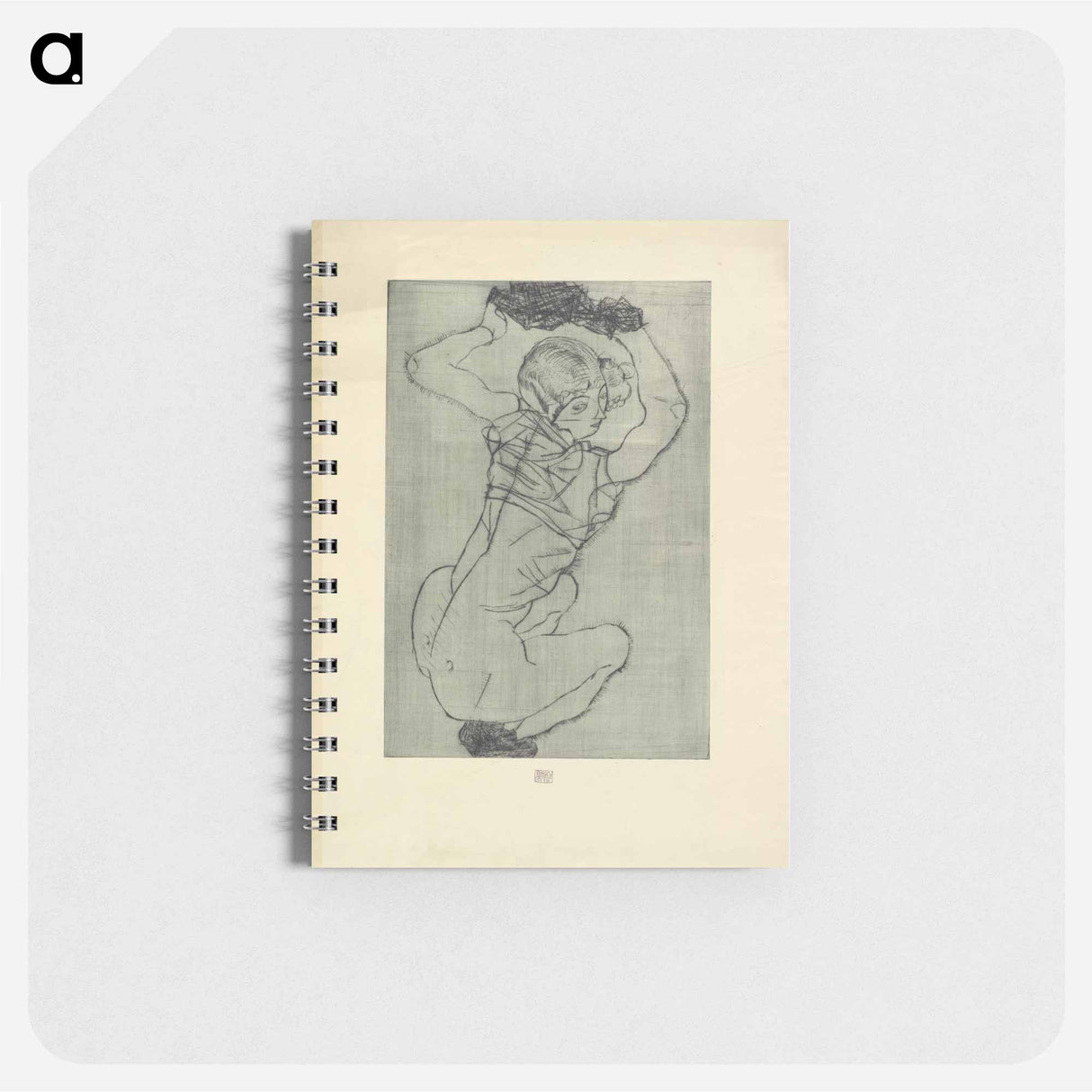 Crouching - エゴン シーレ Memo.