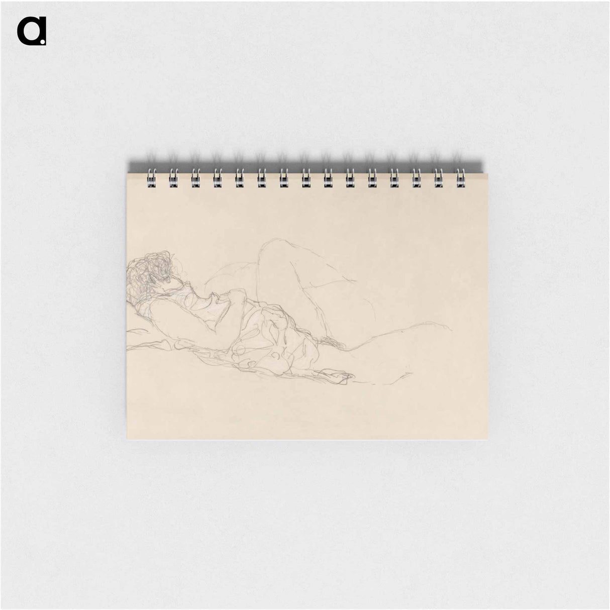 Sleeping Woman - グスタフ クリムト Memo.