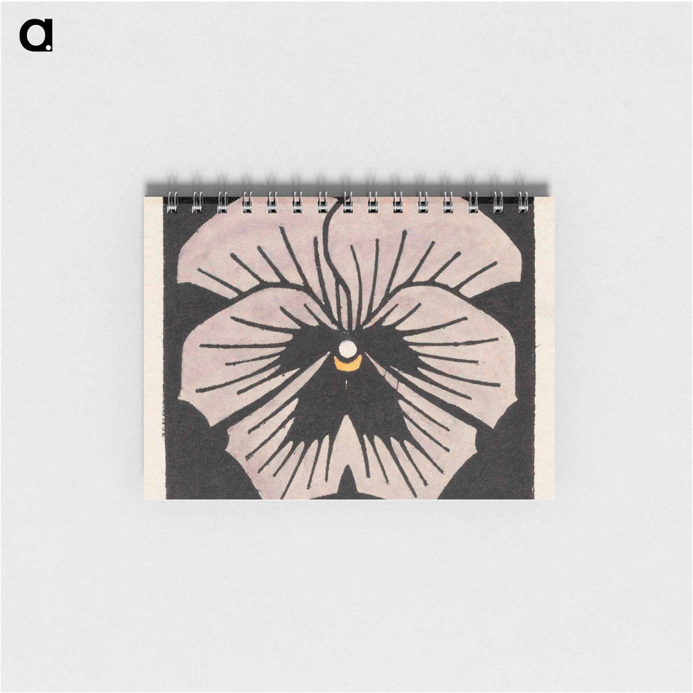 Woodcut flower - ユリー デ フラーハ Memo.
