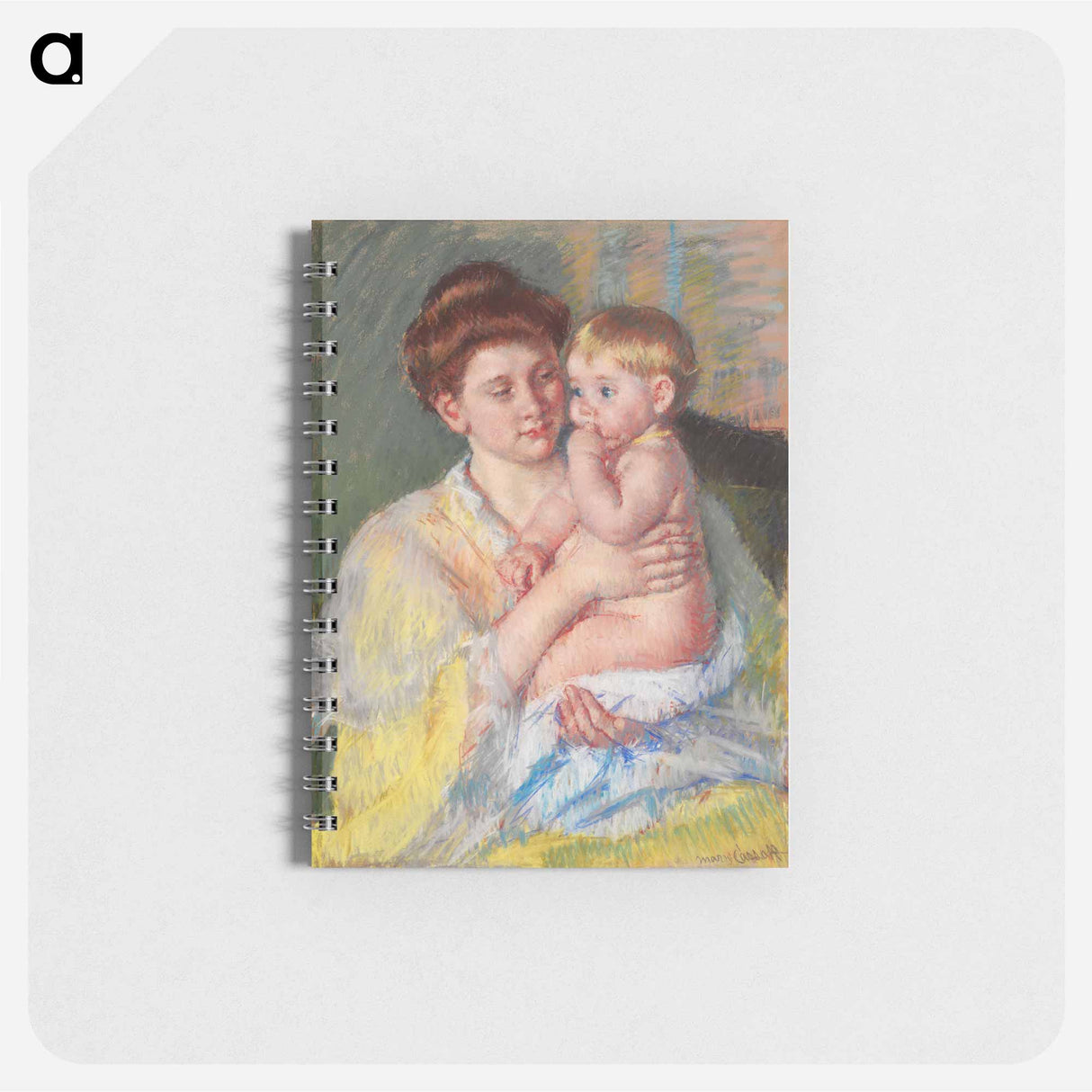 Baby John with Forefinger in His Mouth - メアリー カサット Memo.