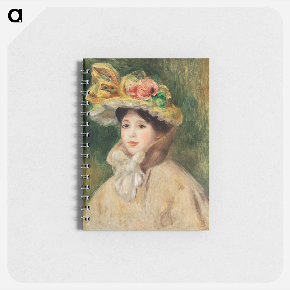 Landscape at Pont–Aven - ピエール オーギュスト ルノワール Memo.