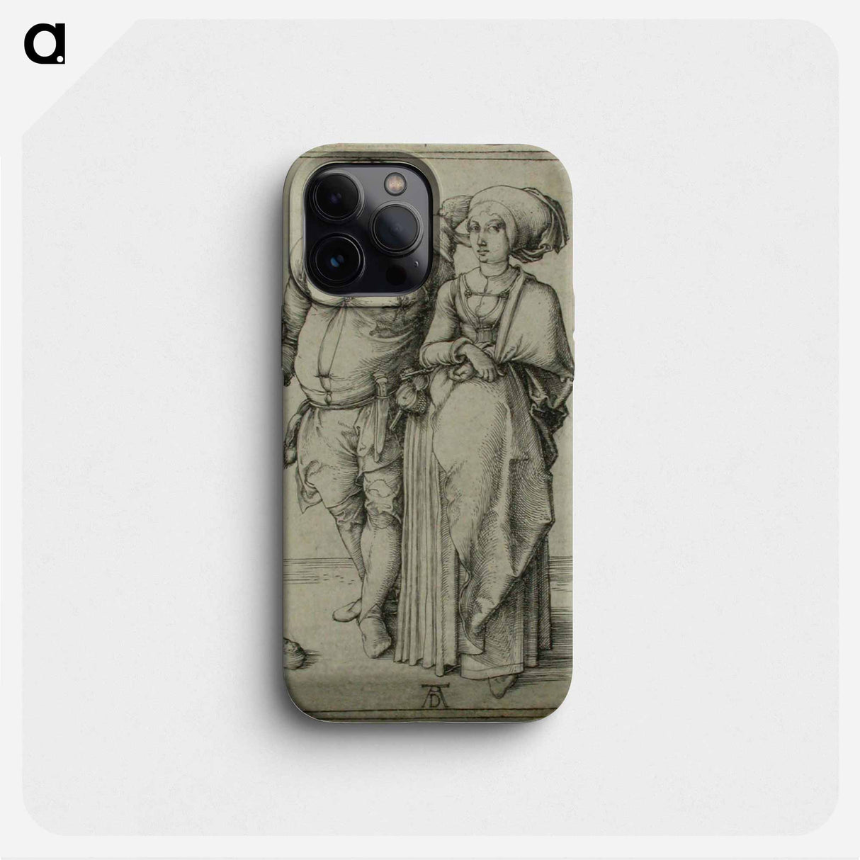 The cook and his wife - アルブレヒト デューラー Phone Case.