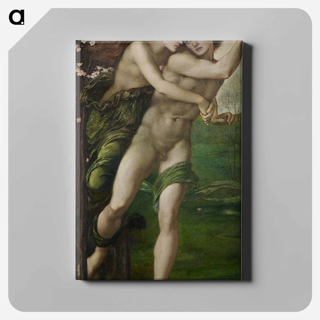 Phyllis and Demophoon - エドワード バーン ジョーンズ Canvas.