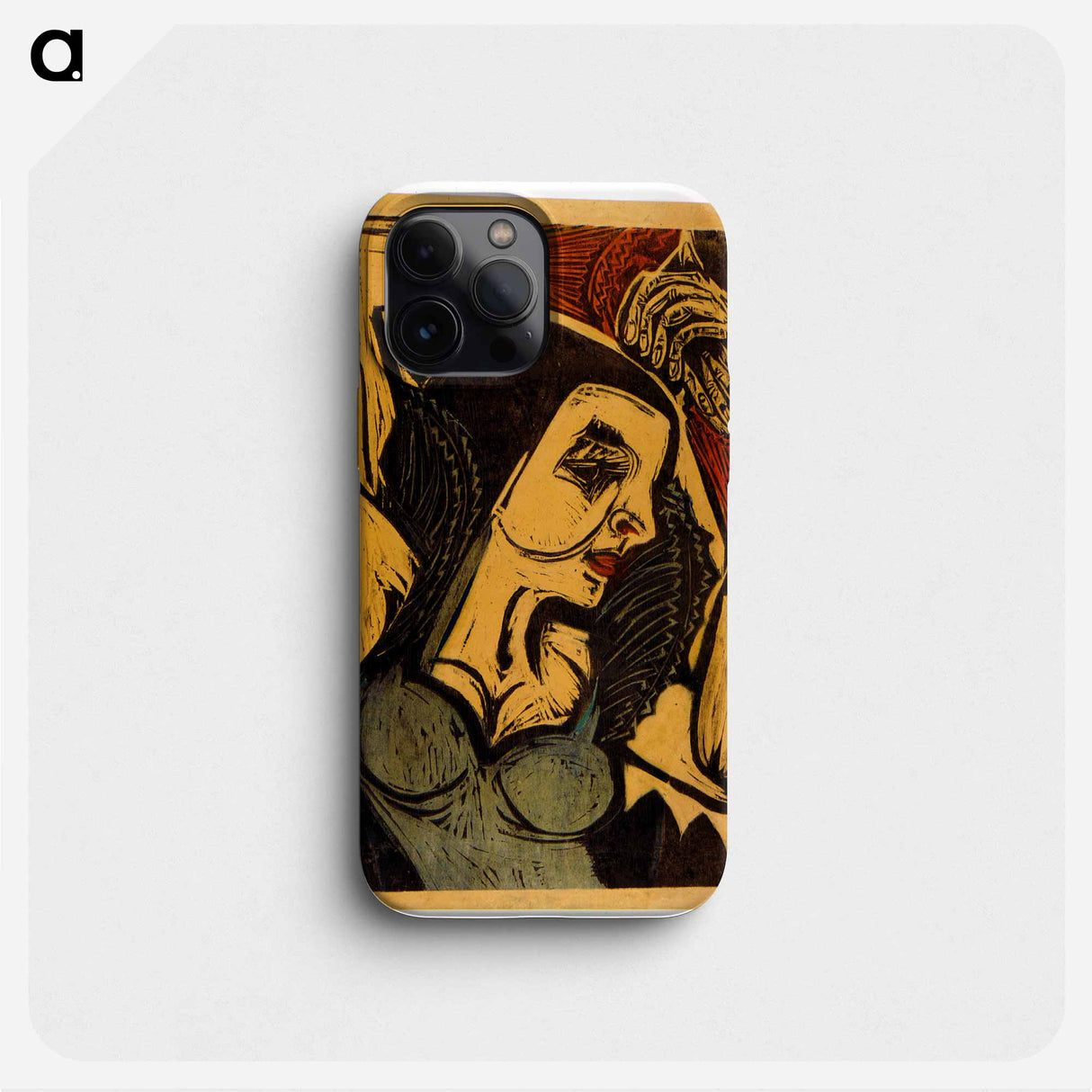 Nina Hard - Ernst Ludwig Kirchner Phone Case.