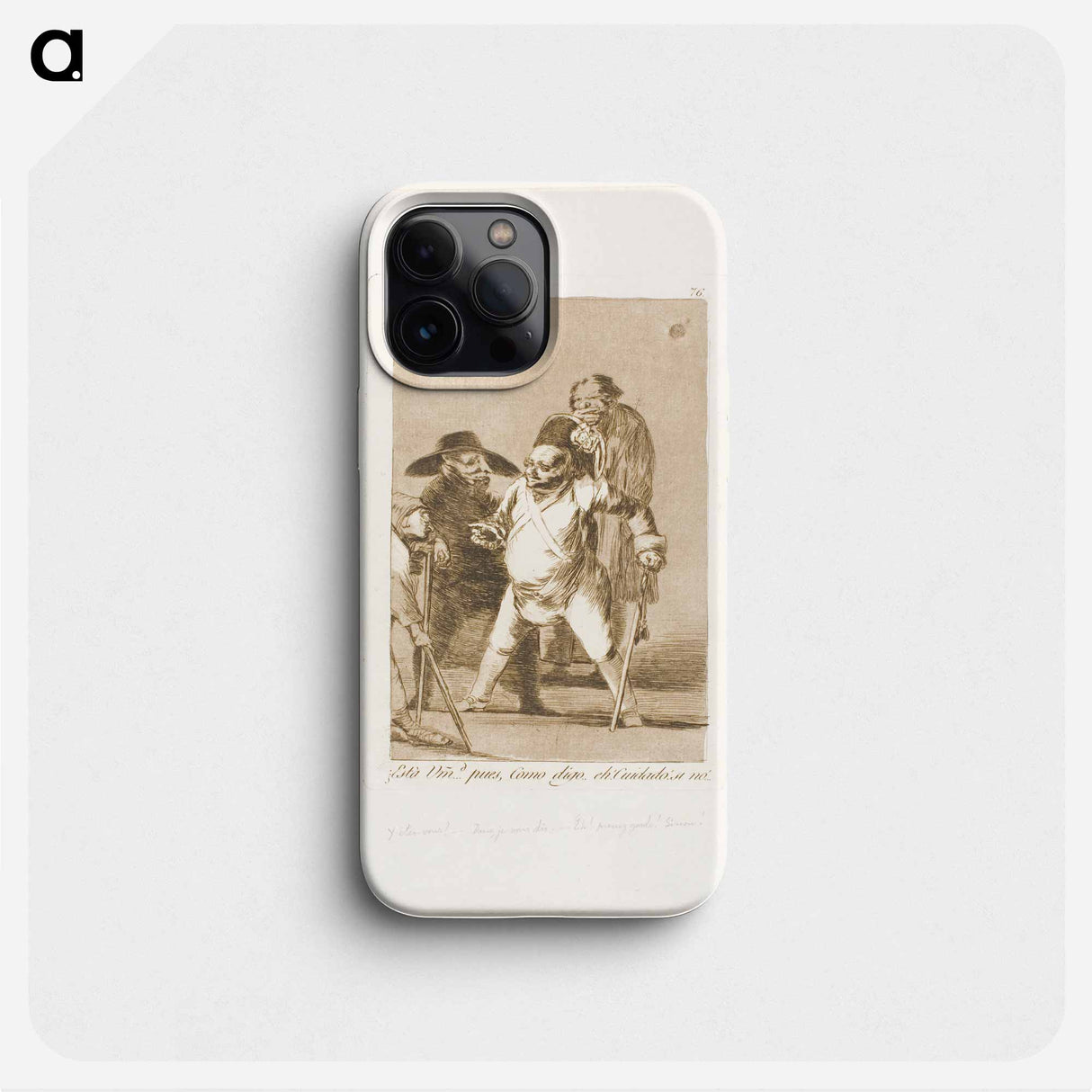 Los Caprichos - Francisco de Goya Phone Case.