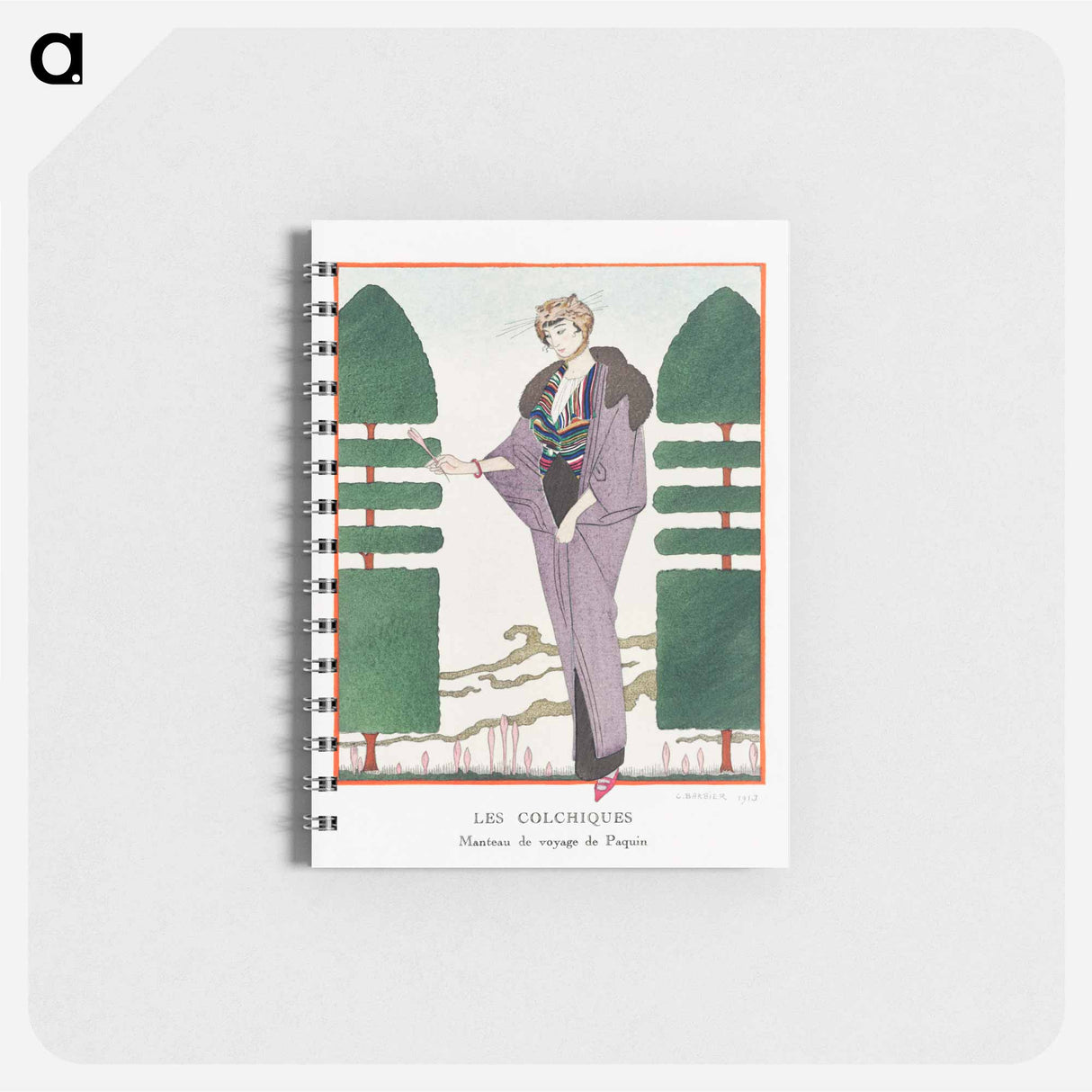 Les Colchiques - ジョルジュ バルビエ Memo.