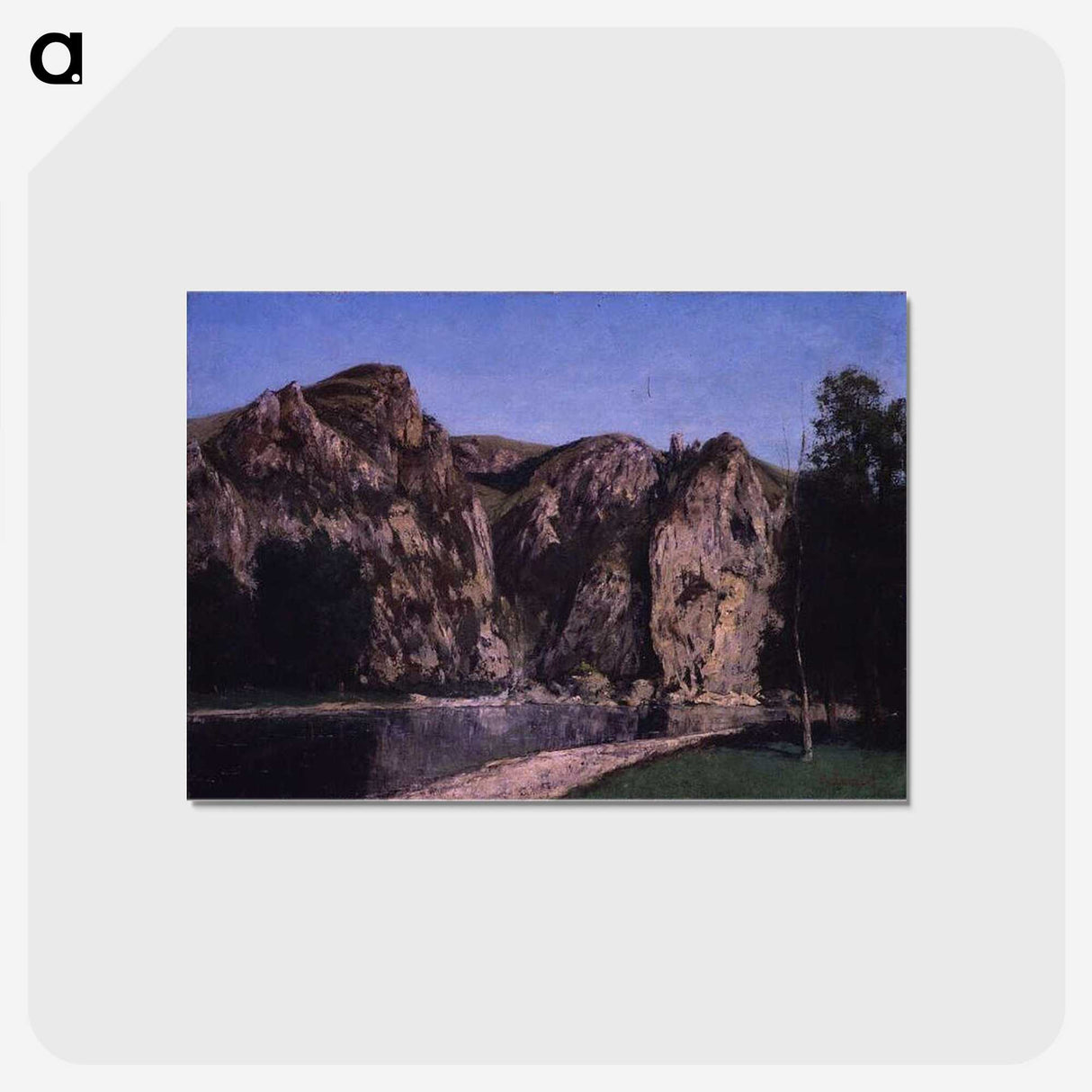 1-95_Gustave-Courbet_postcard