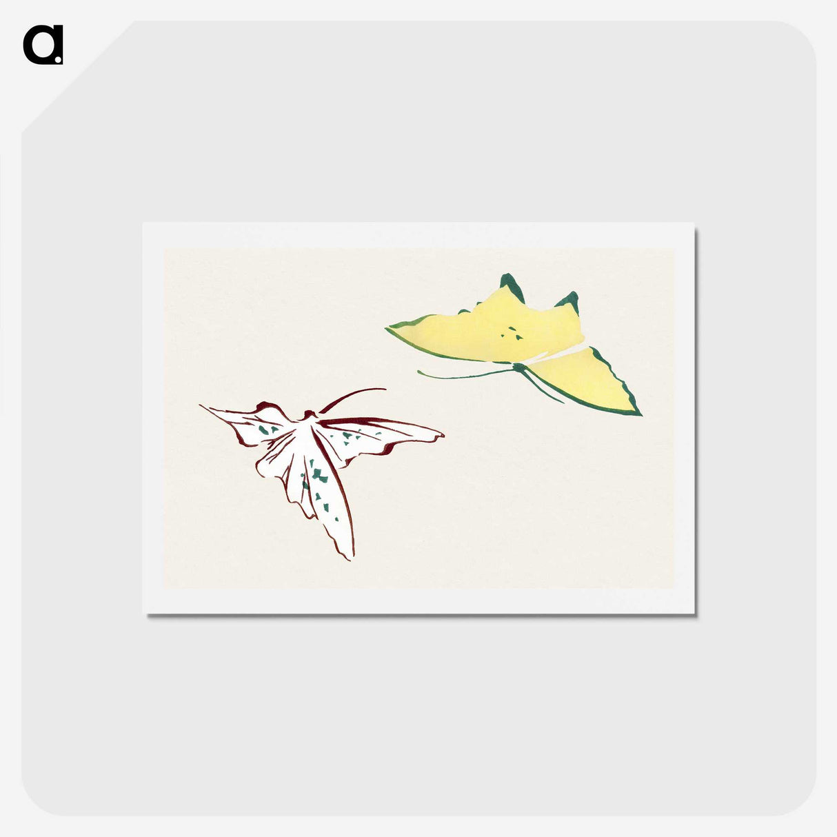 1-95_Kamisaka-Sekka_hagaki