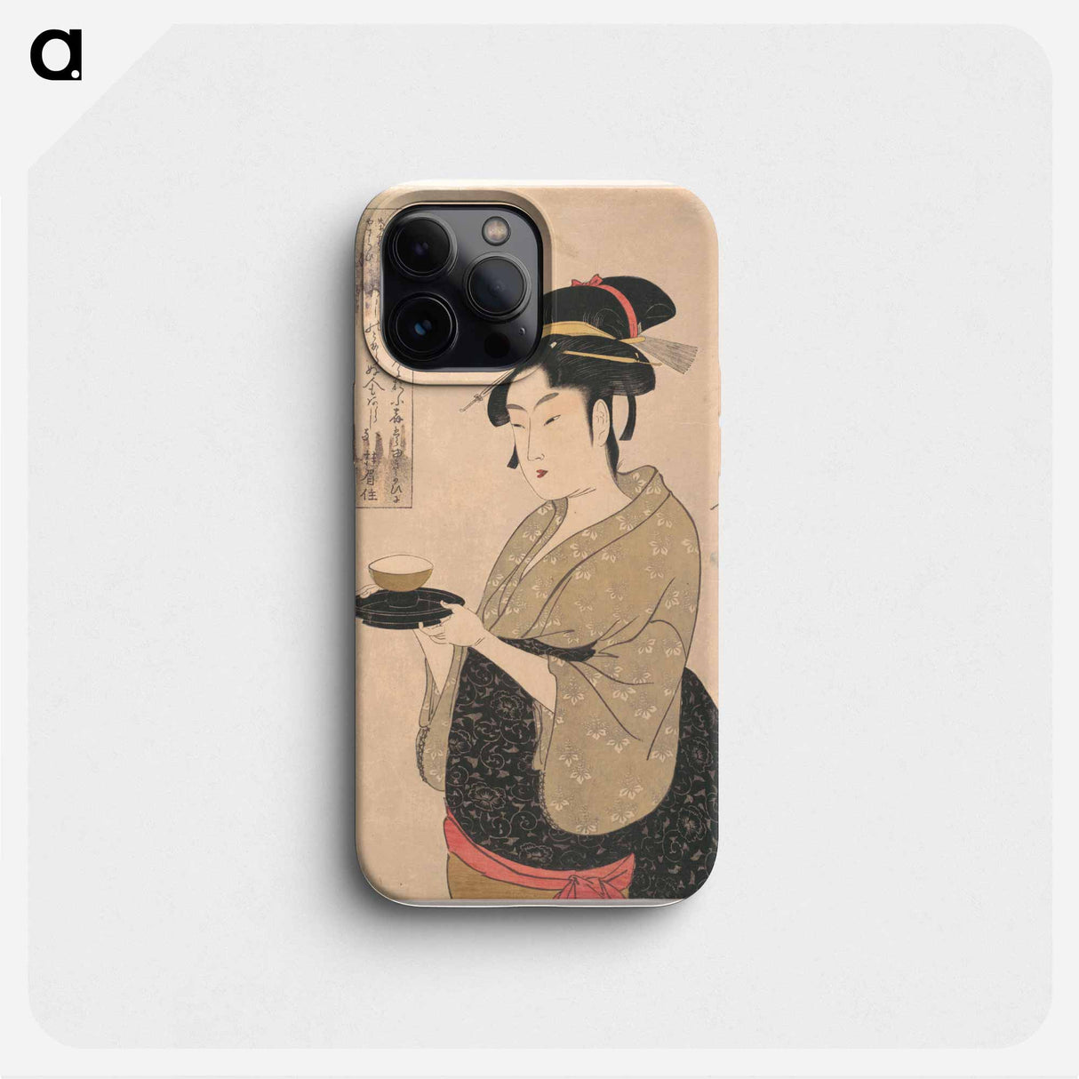 Okita of the Naniwa-ya Tea-house - 喜多川 歌麿 Phone Case.