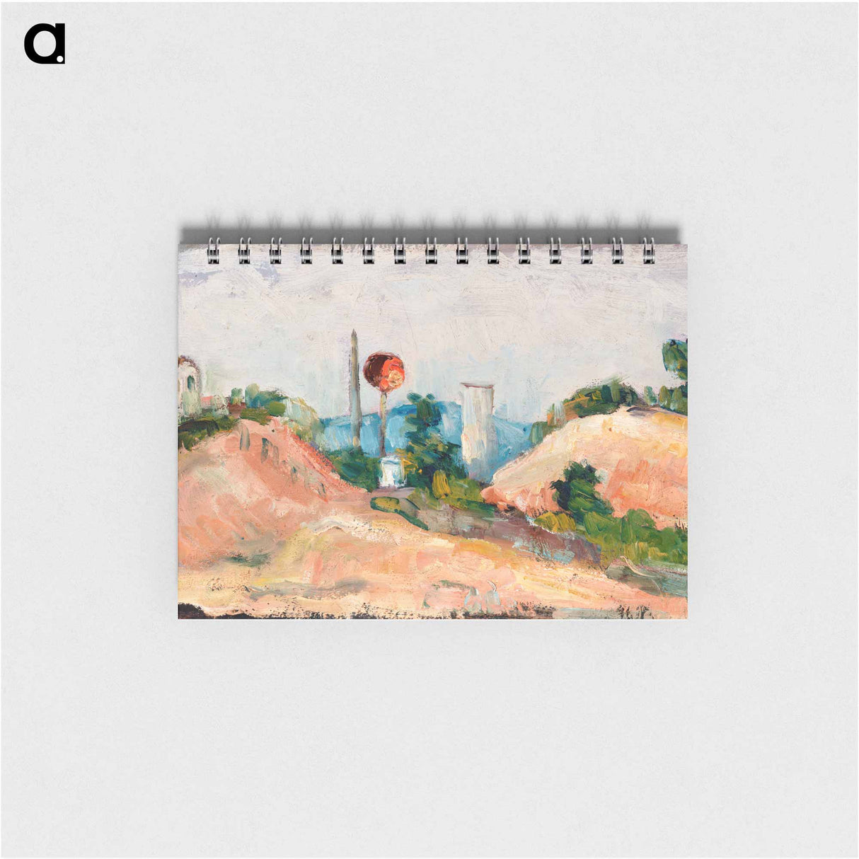 Railroad Cut (La Tranchée) - ポール セザンヌ Memo.