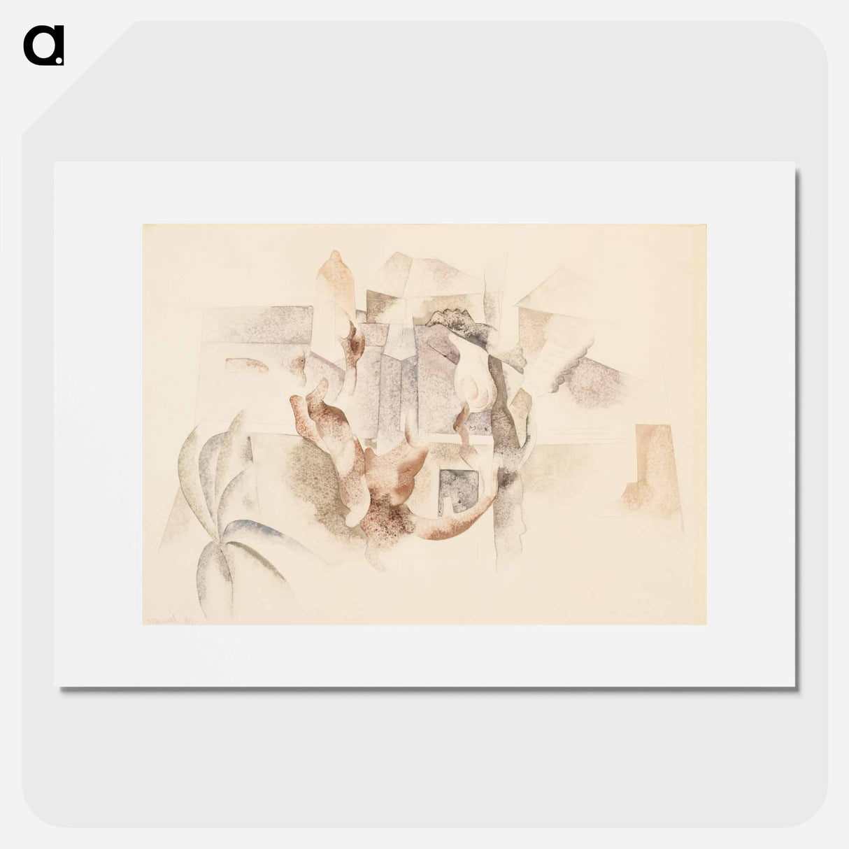 アートポスター-Bermuda Landscape No. 2 - チャールズ デムス Poster.