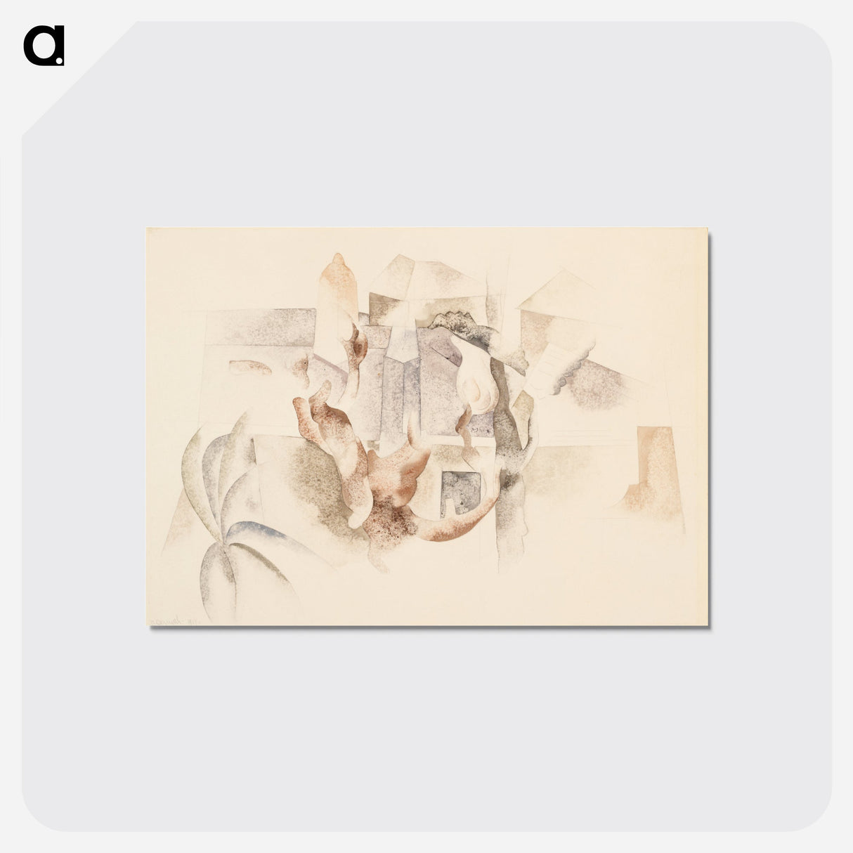 Bermuda Landscape No. 2 - チャールズ デムス Postcard.