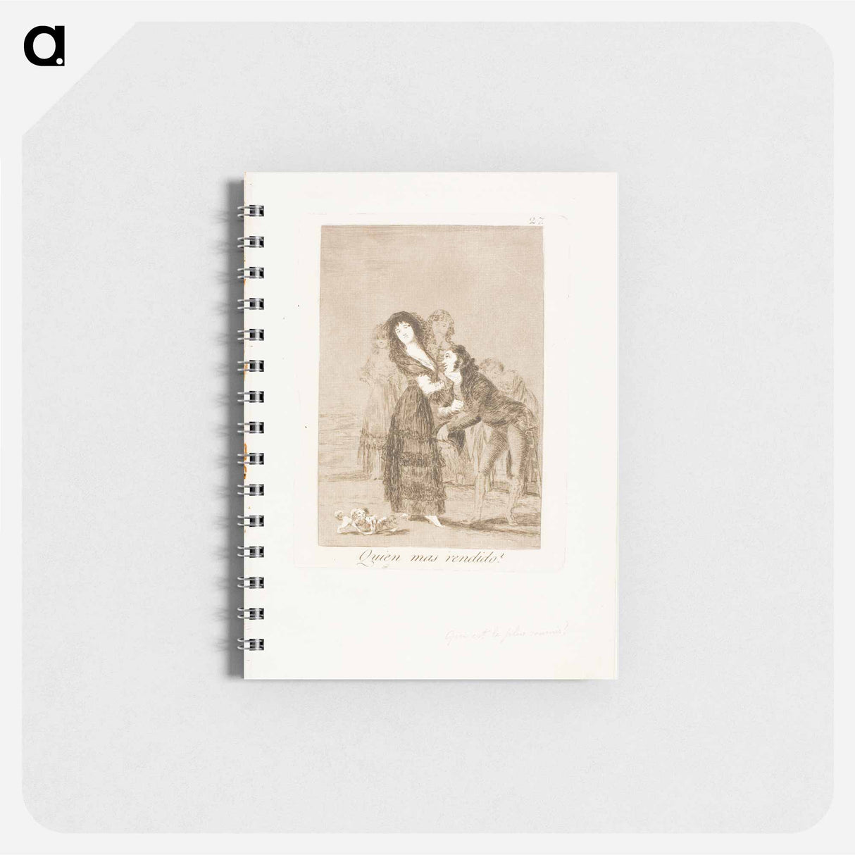 Which of Them is the More Overcome? - フランシスコ デ ゴヤ Memo.