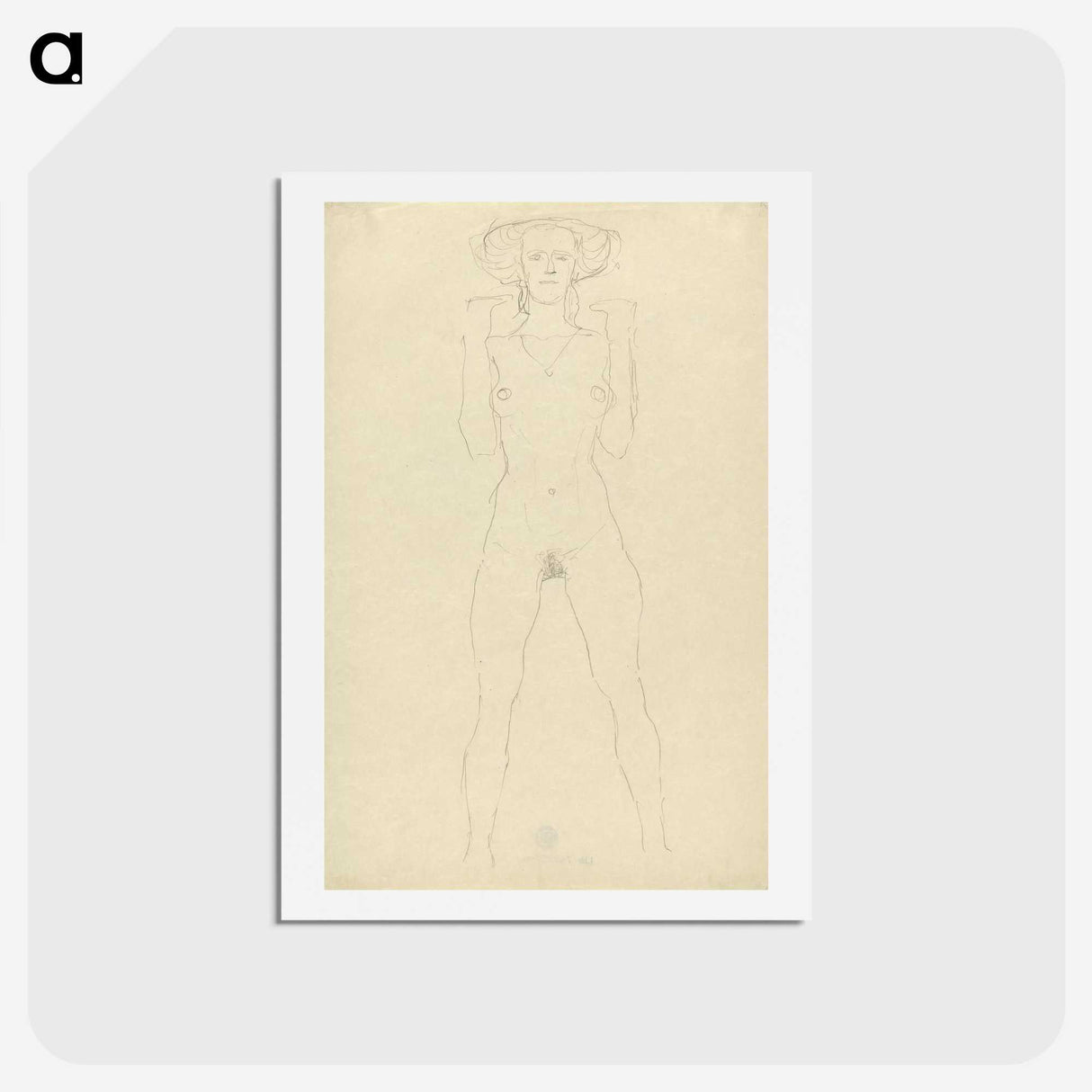 1-96_Gustav-Klimt_hagaki