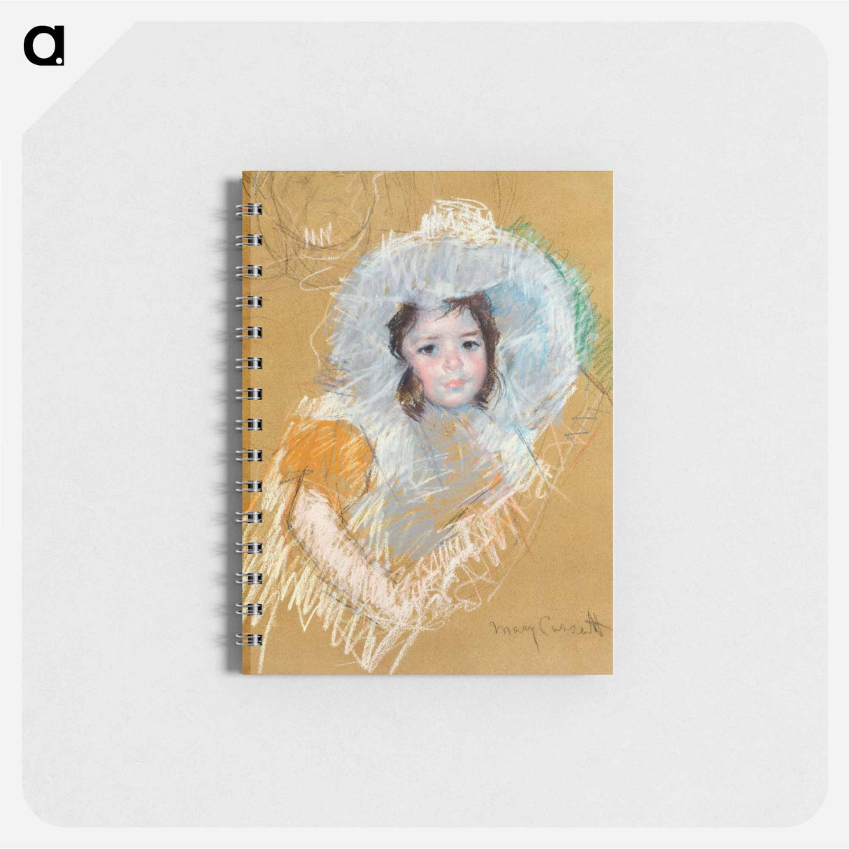 Buste de fillette - メアリー カサット Memo.