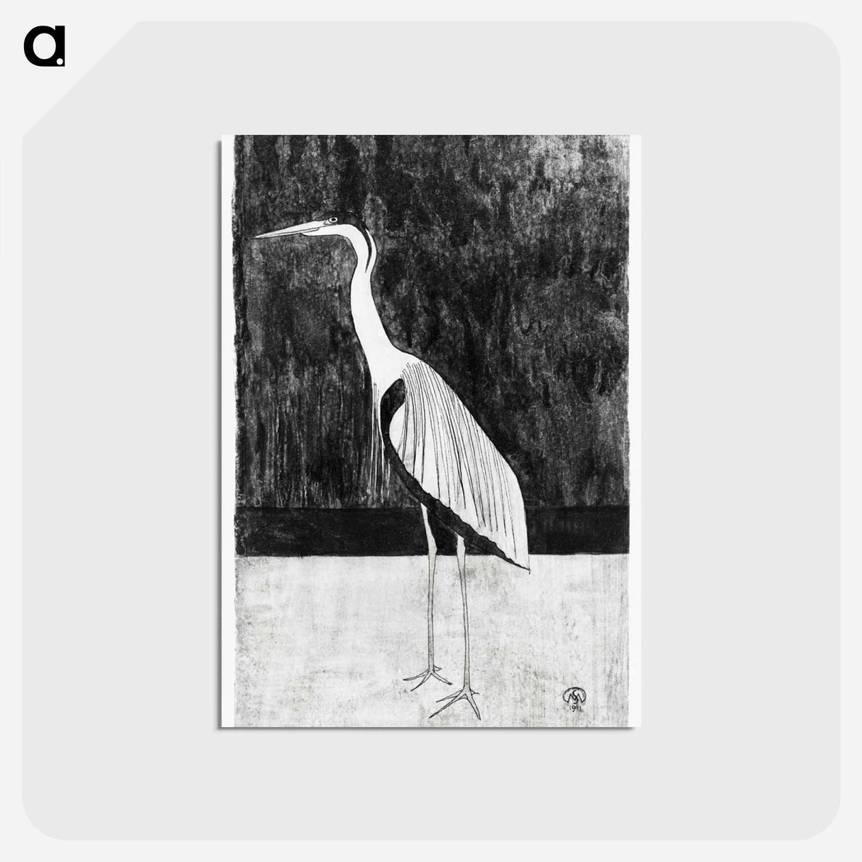 Heron
- サミュエル ジェスルン Postcard.