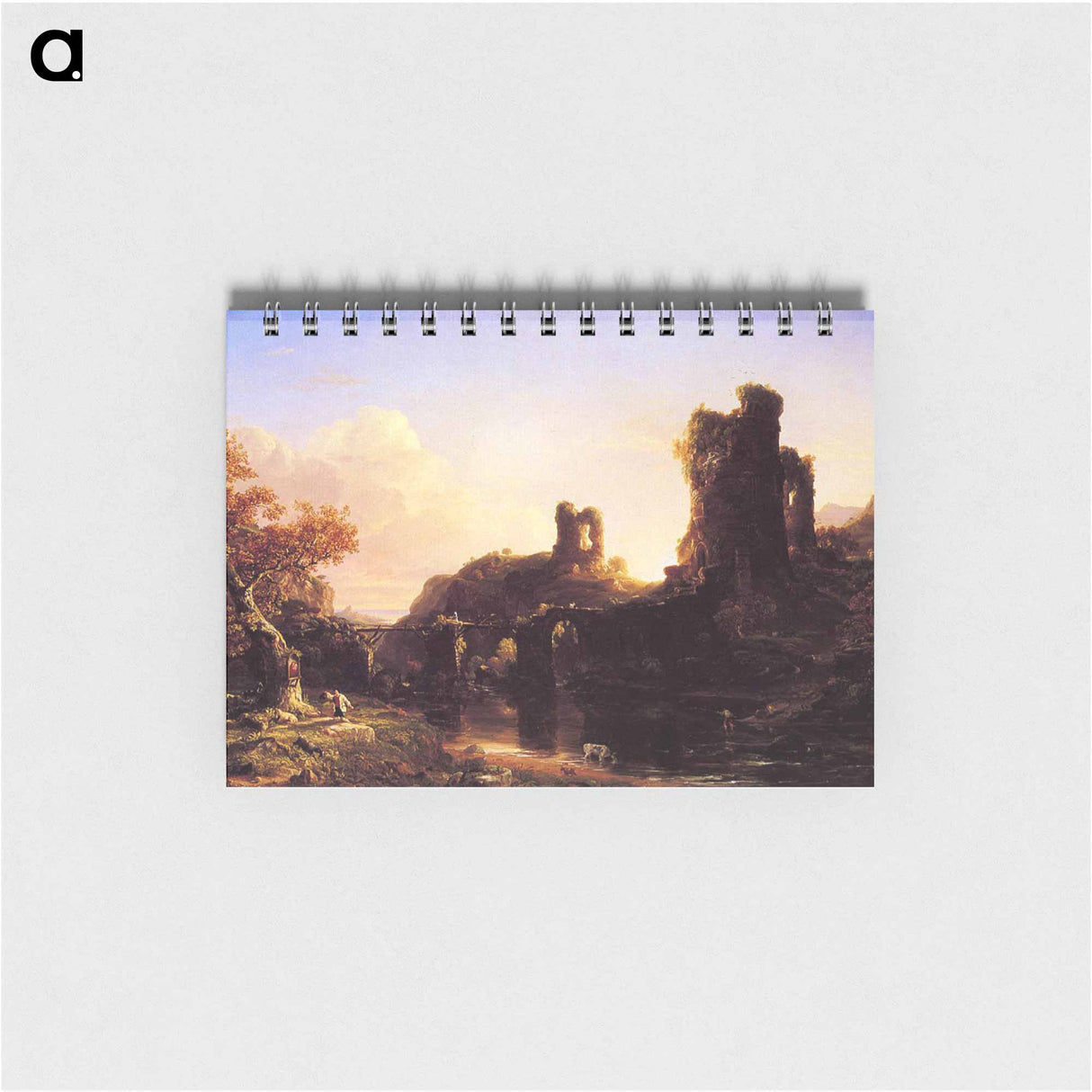 アートメモ帳-An Italian Autumn - トーマス コール Memo.