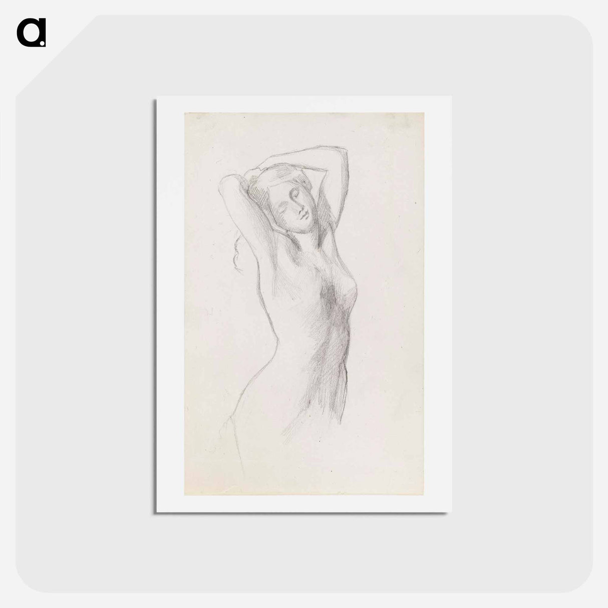 Naismalli - アルバート エーデルフェルト Postcard.