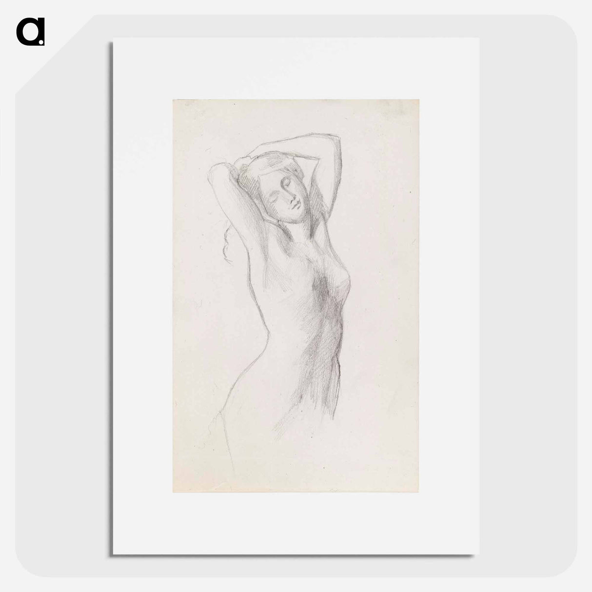 Naismalli - アルバート エーデルフェルト Poster.