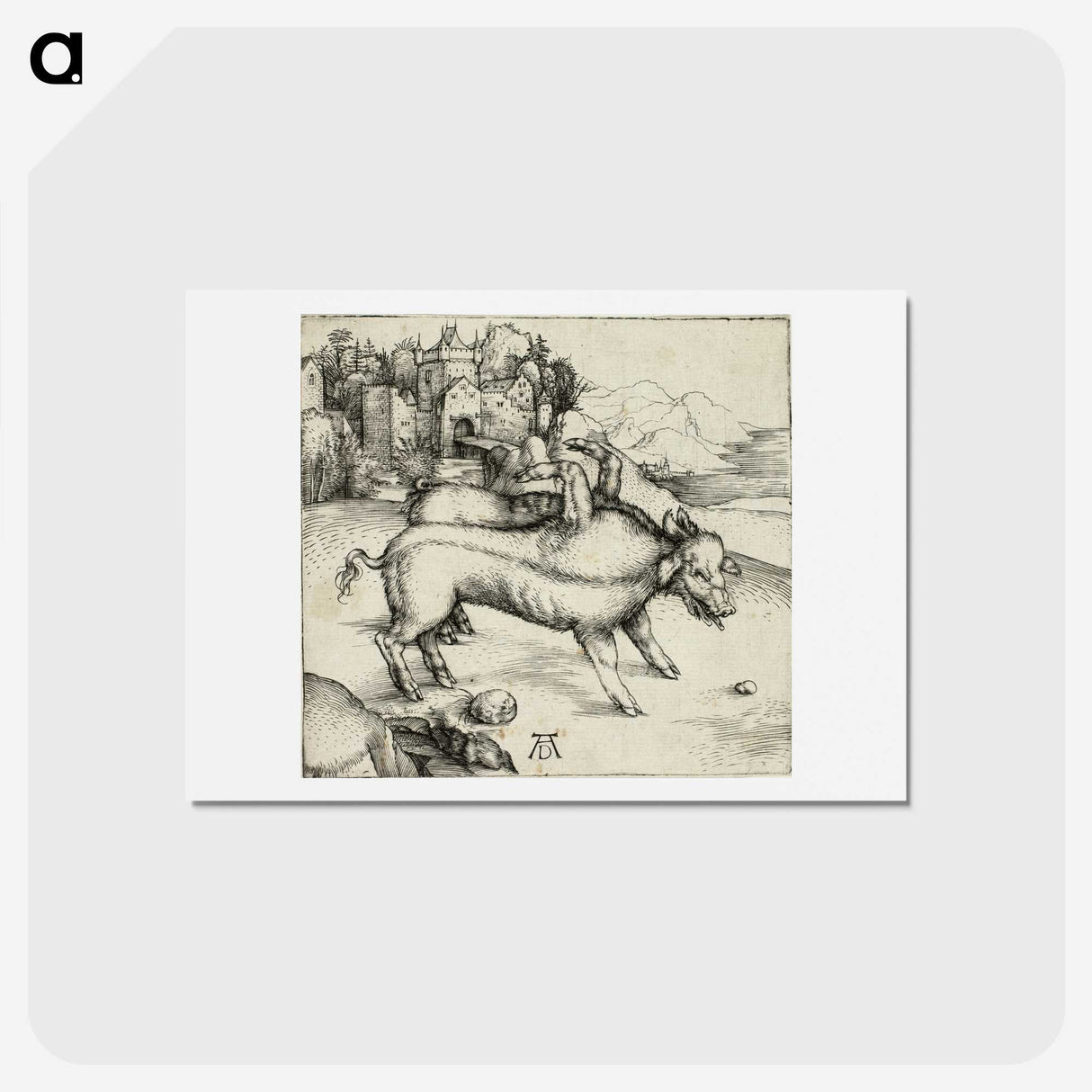 1-97_Albrecht-Durer_hagaki
