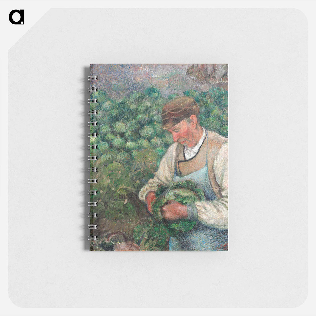 The Gardener - Old Peasant with Cabbage - カミーユ ピサロ Memo.