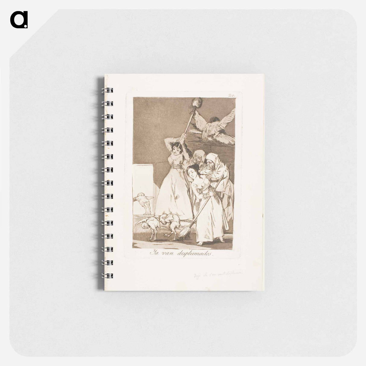 There They Go Plucked - フランシスコ デ ゴヤ Memo.