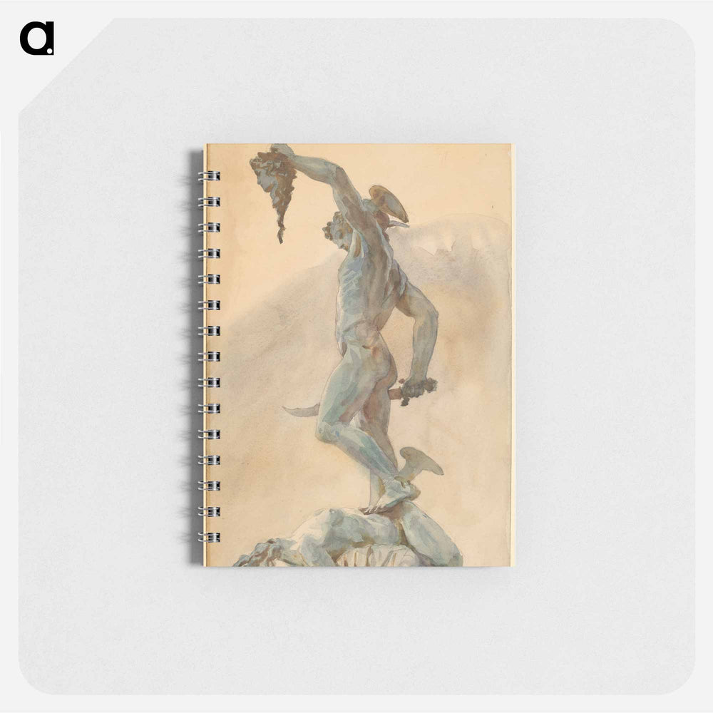 Sketch of Cellini's "Perseus" - ジョン シンガー サージェント Memo.