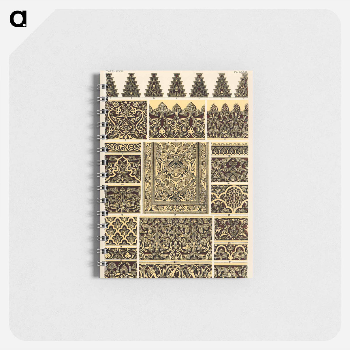 アートメモ帳-Nineteenth Century Ornament Pattern
- 装飾の文法 Memo.